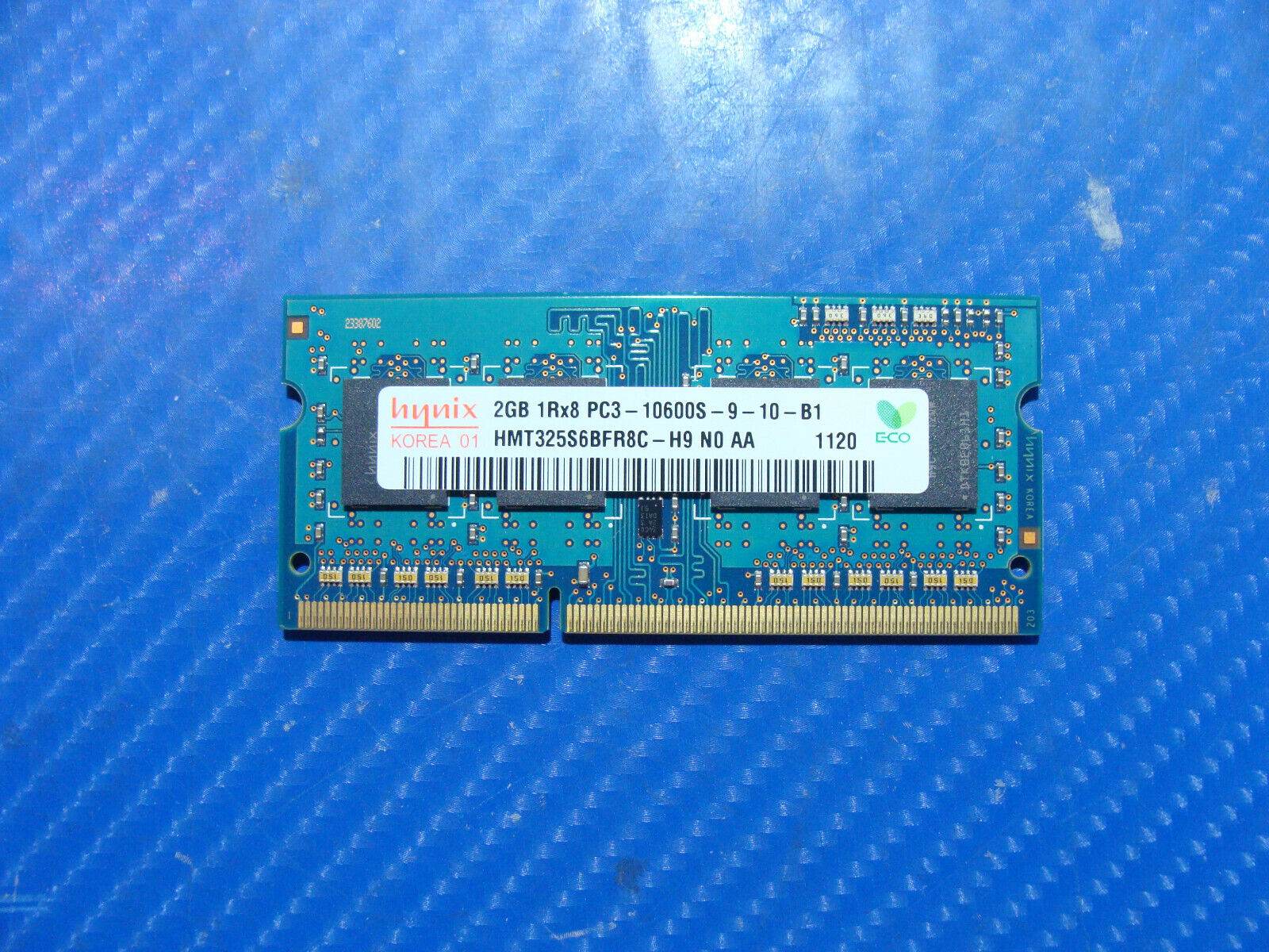 MacBook Pro A1278 Laptop Hynix 2GB Memory PC3-10600S-9-10-B1 HMT325S6BFR8C-H9 - Tested Computer Laptop Parts