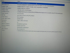 HP 15-DY2152WM i5 11th Gen 2.4GHz 8GB 512GB SSD Battery 100% + Original Charger - Tested Computer Laptop Parts