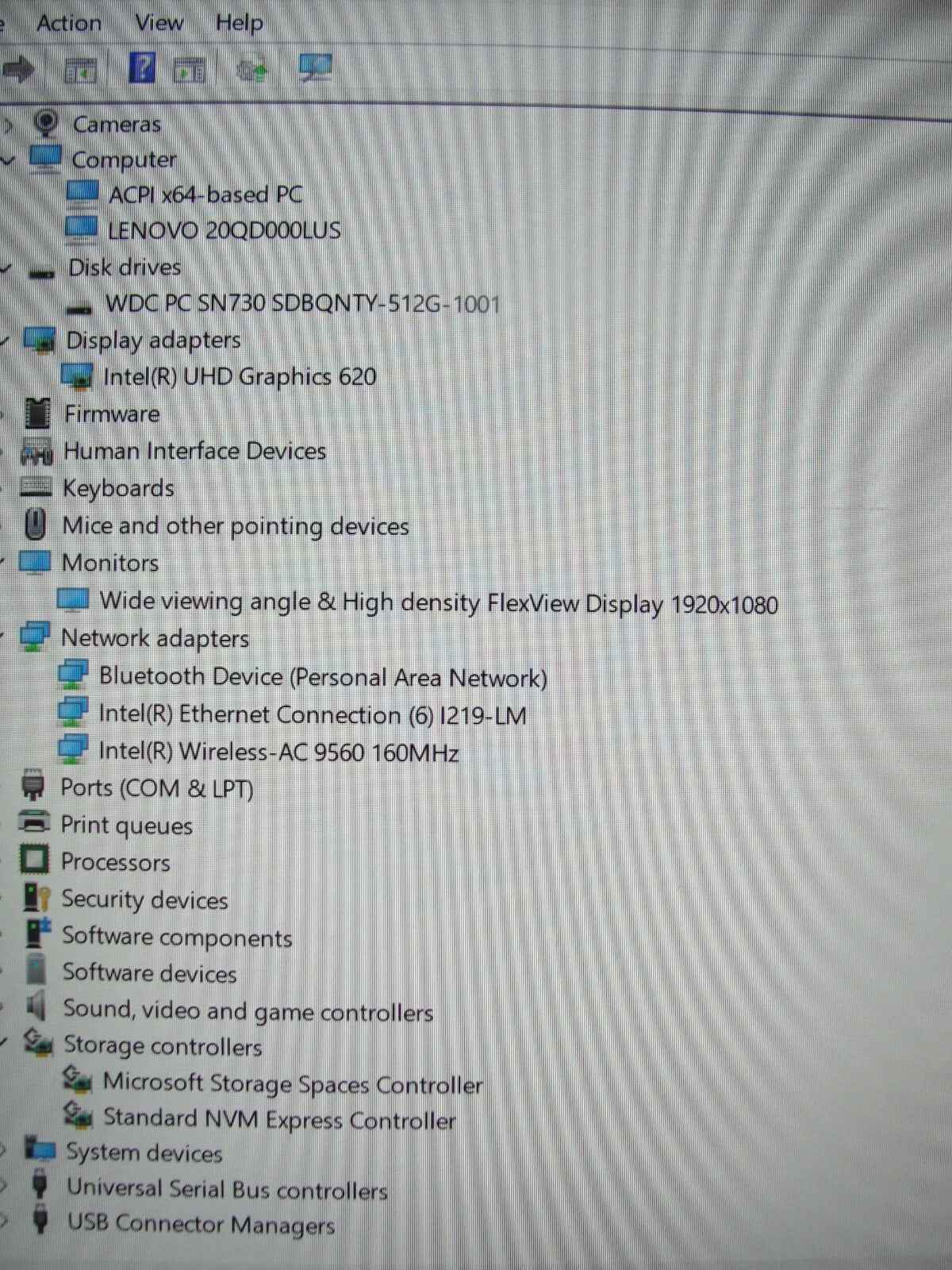 Lenovo ThinkPad X1 Carbon Gen 7 14”TOUCH FHD Core i7-8665U 1.9GHz 16GB 512GB SSD - Tested Computer Laptop Parts