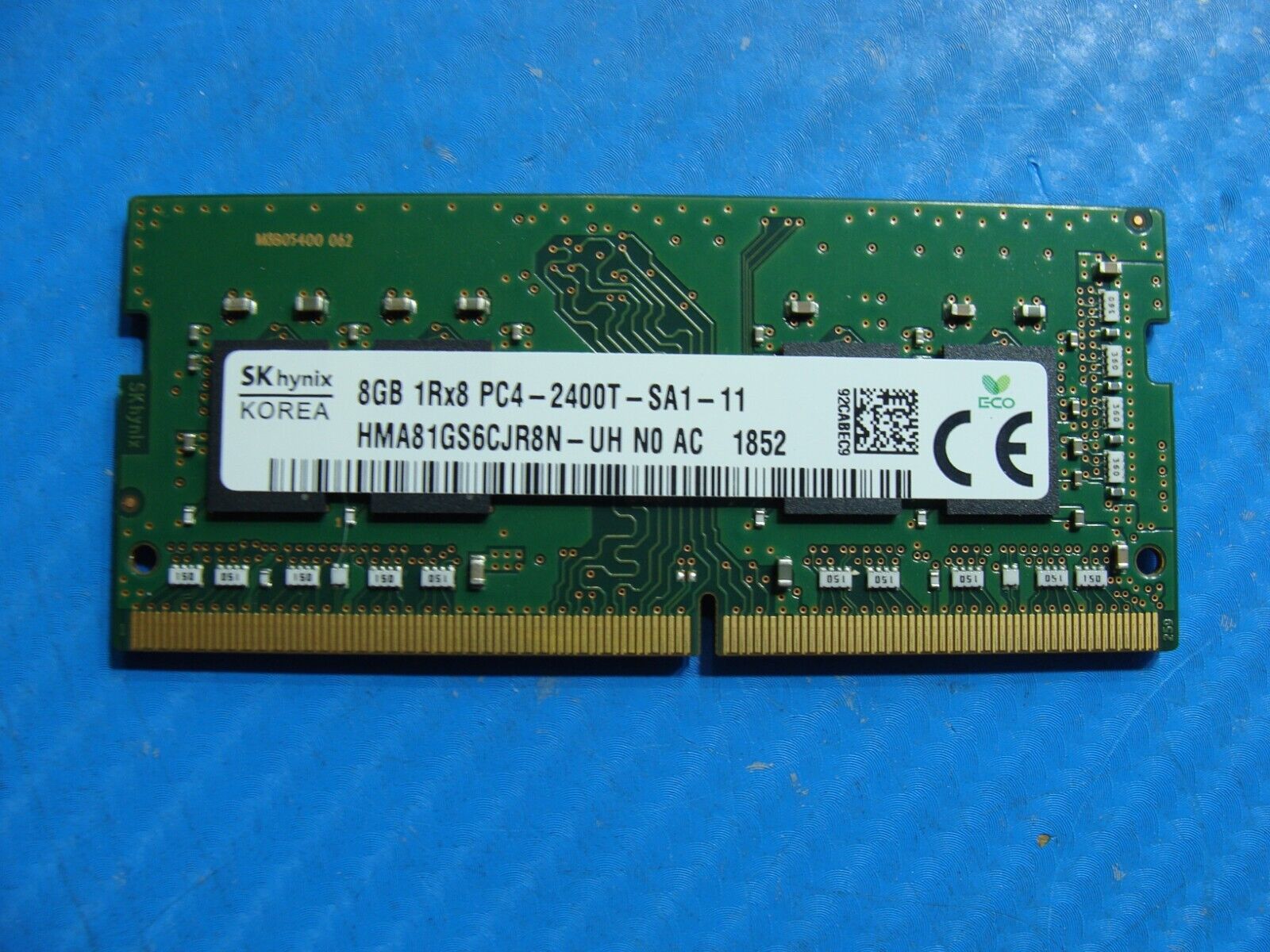Dell 7490 SK Hynix 8GB 1Rx8 PC4-2400T Memory RAM SO-DIMM HMA81GS6CJR8N-UH