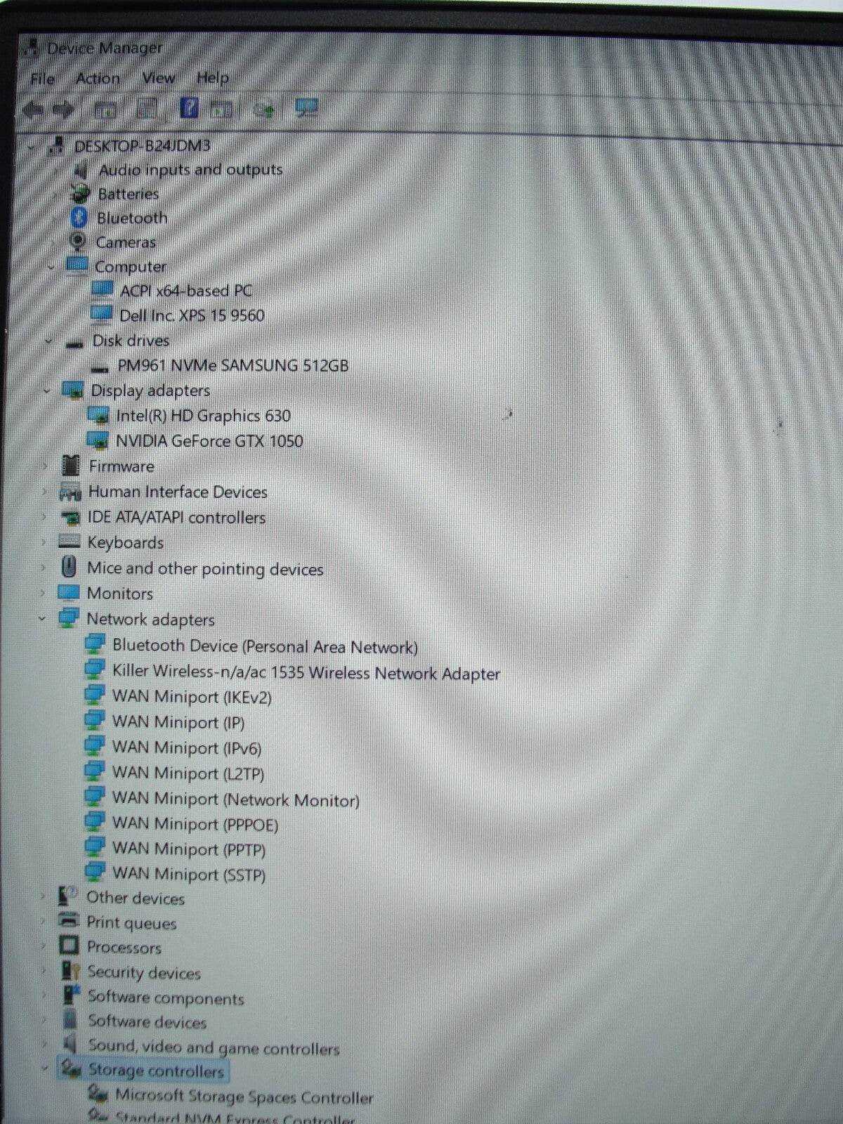 Dell XPS 9560 15”FHD i7-7700HQ 2.8GHz 16GB 512GB SSD NV GTX 1050+Charger - Tested Computer Laptop Parts