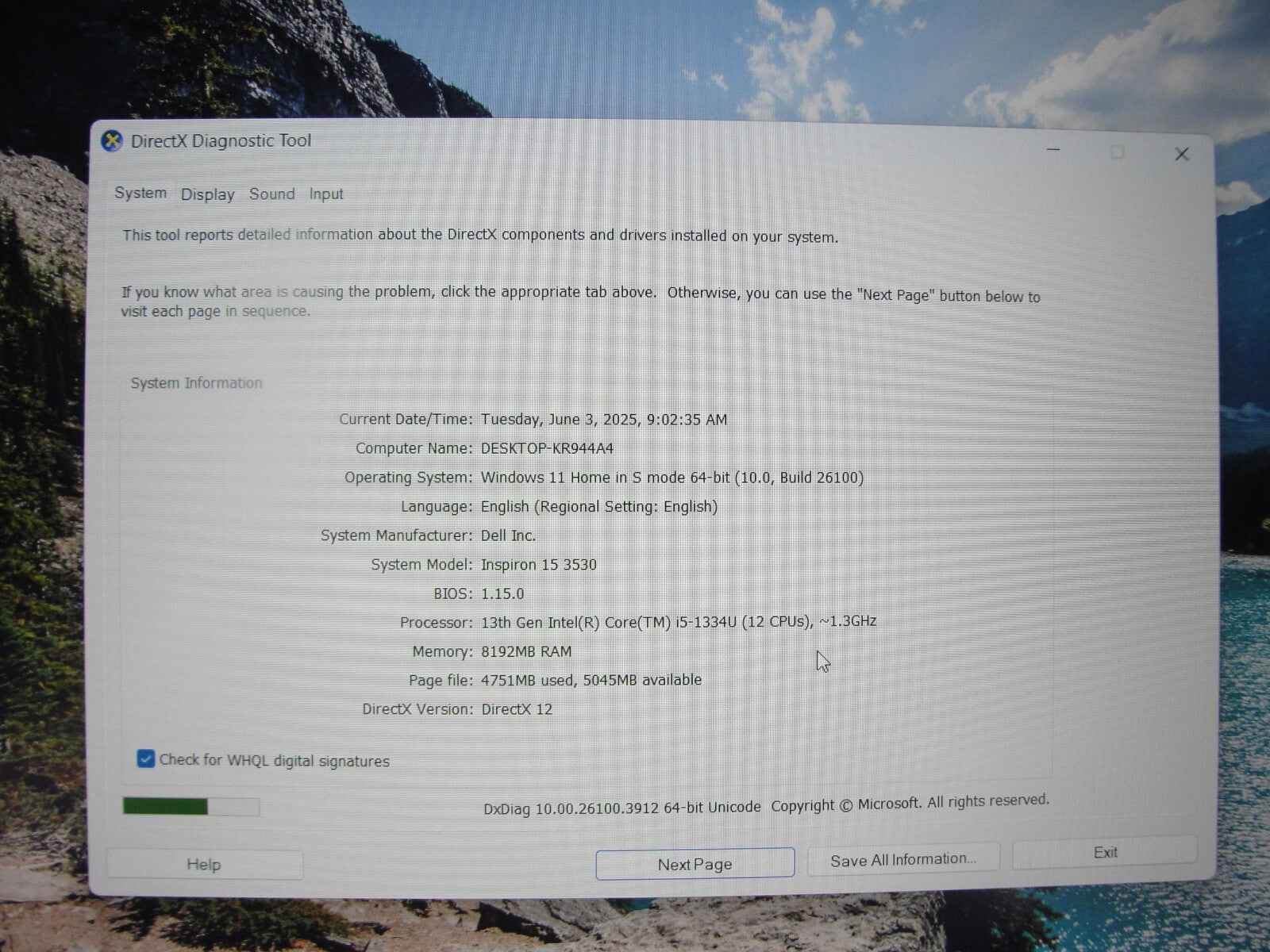 Dell Inspirion 3530 15” TOUCH FHD Core i5-1334U 1.3GHz 8GB 512GB SSD +Charger - Tested Computer Laptop Parts