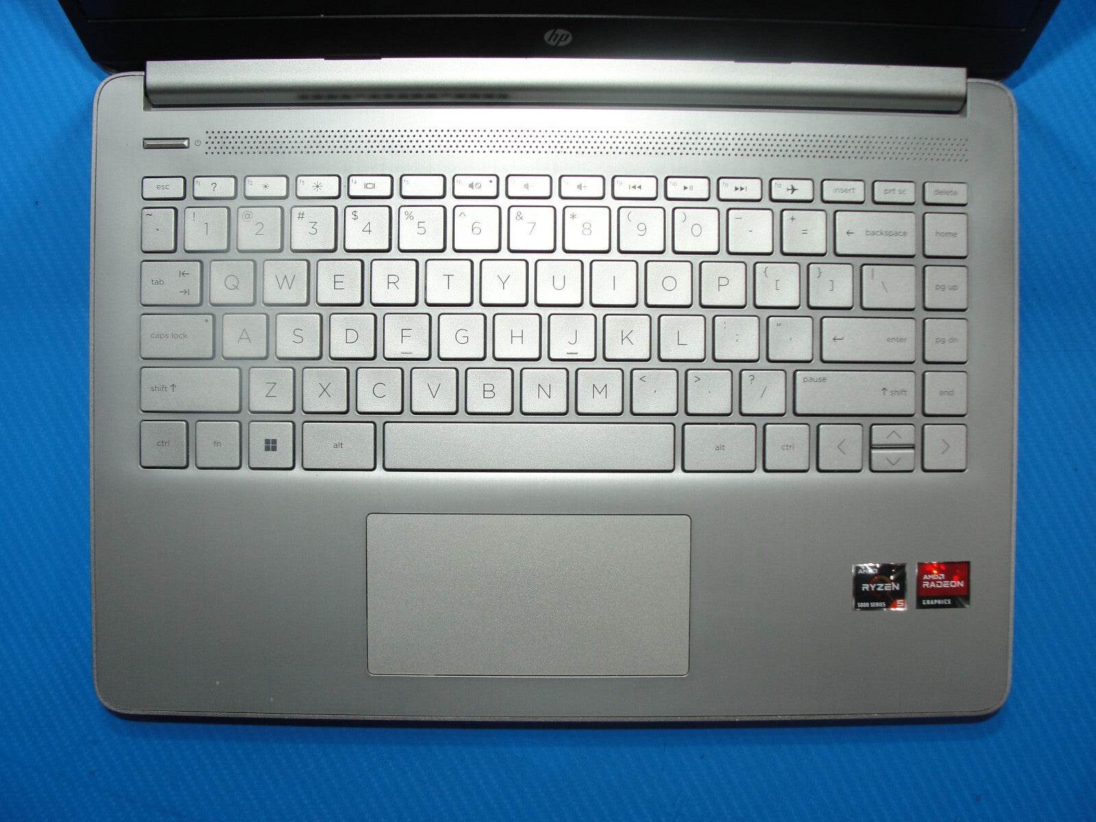 HP 14-FQ1025NR 14”FHD AMD Ryzen 5-5500U 2.1GHz 8GB 256GB SSD + Charger - Tested Computer Laptop Parts