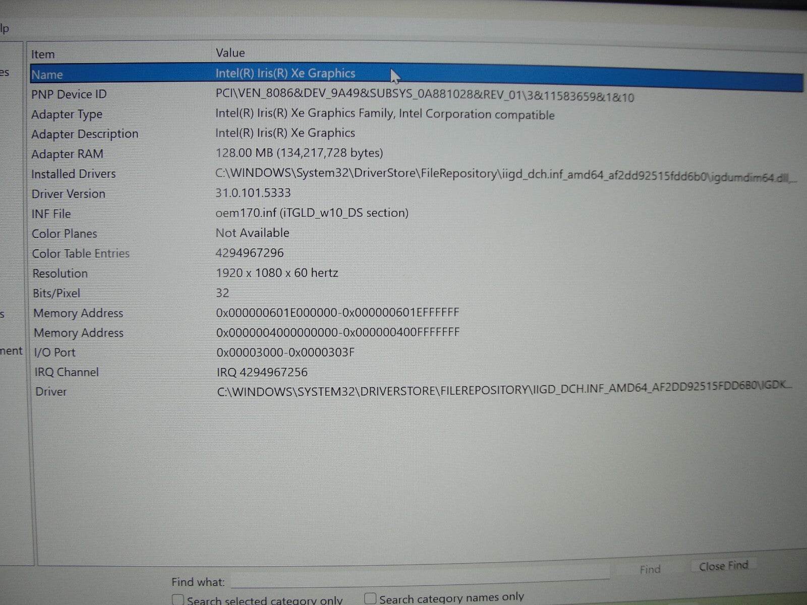 Dell Latitude 3320 13.3” FHD Intel Core i5-1135G7 2.4GHz 8GB 256GB SSD + Charger - Tested Computer Laptop Parts