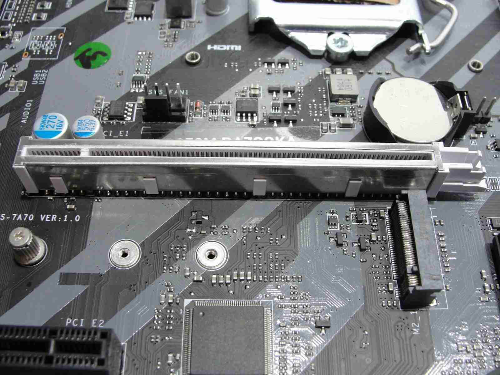 Custom Built PC Genuine Desktop Intel Socket Motherboard MS-7A70 - Tested Computer Laptop Parts