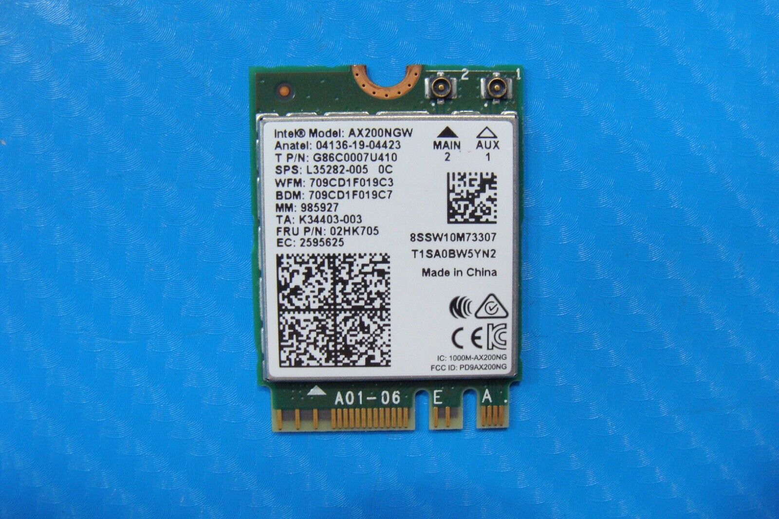 HP Envy x360 15.6” 15m-eu0013dx Wireless WiFi Card AX200NGW 02HK705 L35282-005