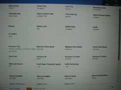 Dell Latitude 3520 15.6” FHD Intel Core i5-1135G7 2.4GHz 8GB 256GB SSD Charger - Tested Computer Laptop Parts