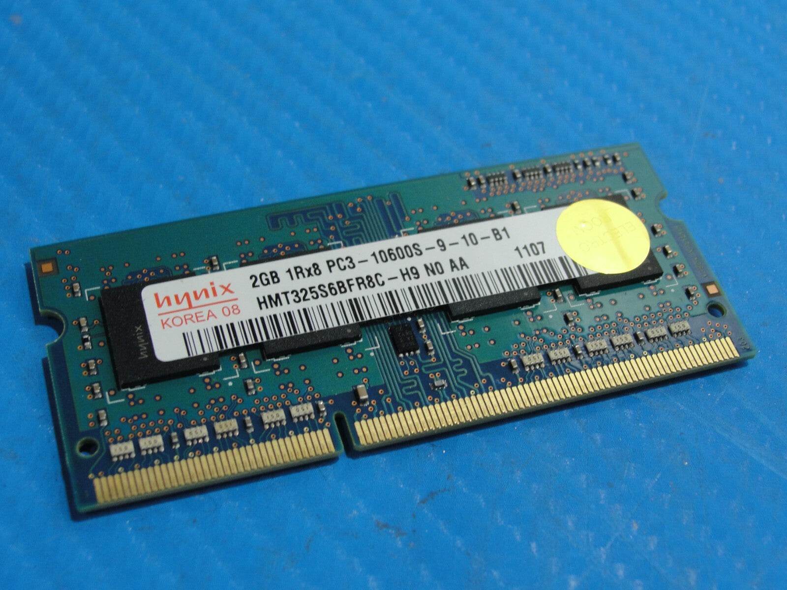 MacBook Pro A1278 Hynix 2GB 1Rx8 PC3-10600S SO-DIMM RAM Memory HMT325S6BFR8C-H9 - Tested Computer Laptop Parts