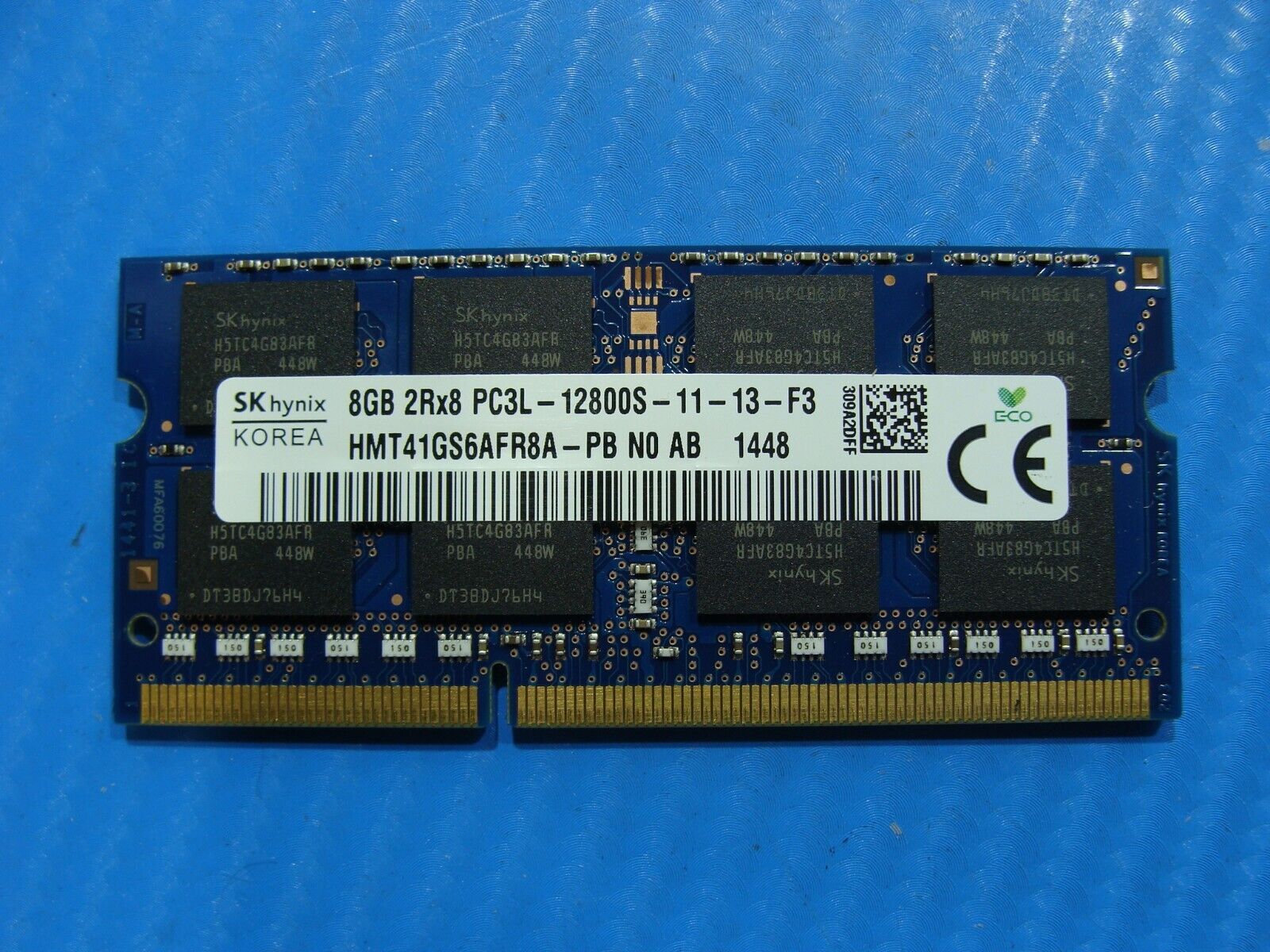 Asus X755JA SK Hynix 8GB 2Rx8 PC3L-12800S Memory RAM SO-DIMM HMT41GS6AFR8A-PB