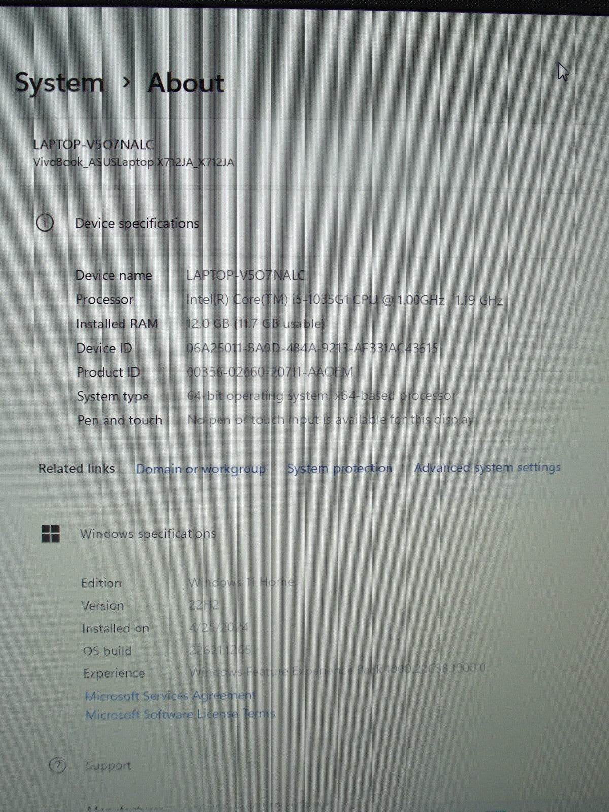 HP ZBook Firefly G8 14”FHD Intel Core i5-1145G7 2.6GHz 16GB 256GB+Charger - Tested Computer Laptop Parts