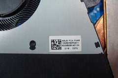 ASUS TUF DASH F15 15.6" FX516PM Genuine Cooling Fans w/Heatsink 13NR0760P02011