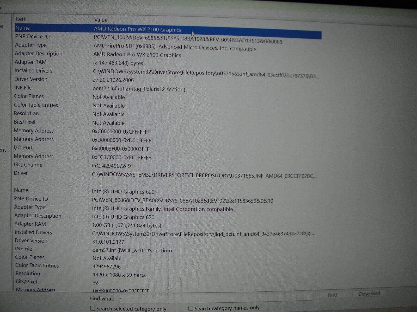 Dell Precision 15 3540 15.6” i7-8th Gen 1.8GHz 16GB 512GB SSD Original Charger - Tested Computer Laptop Parts