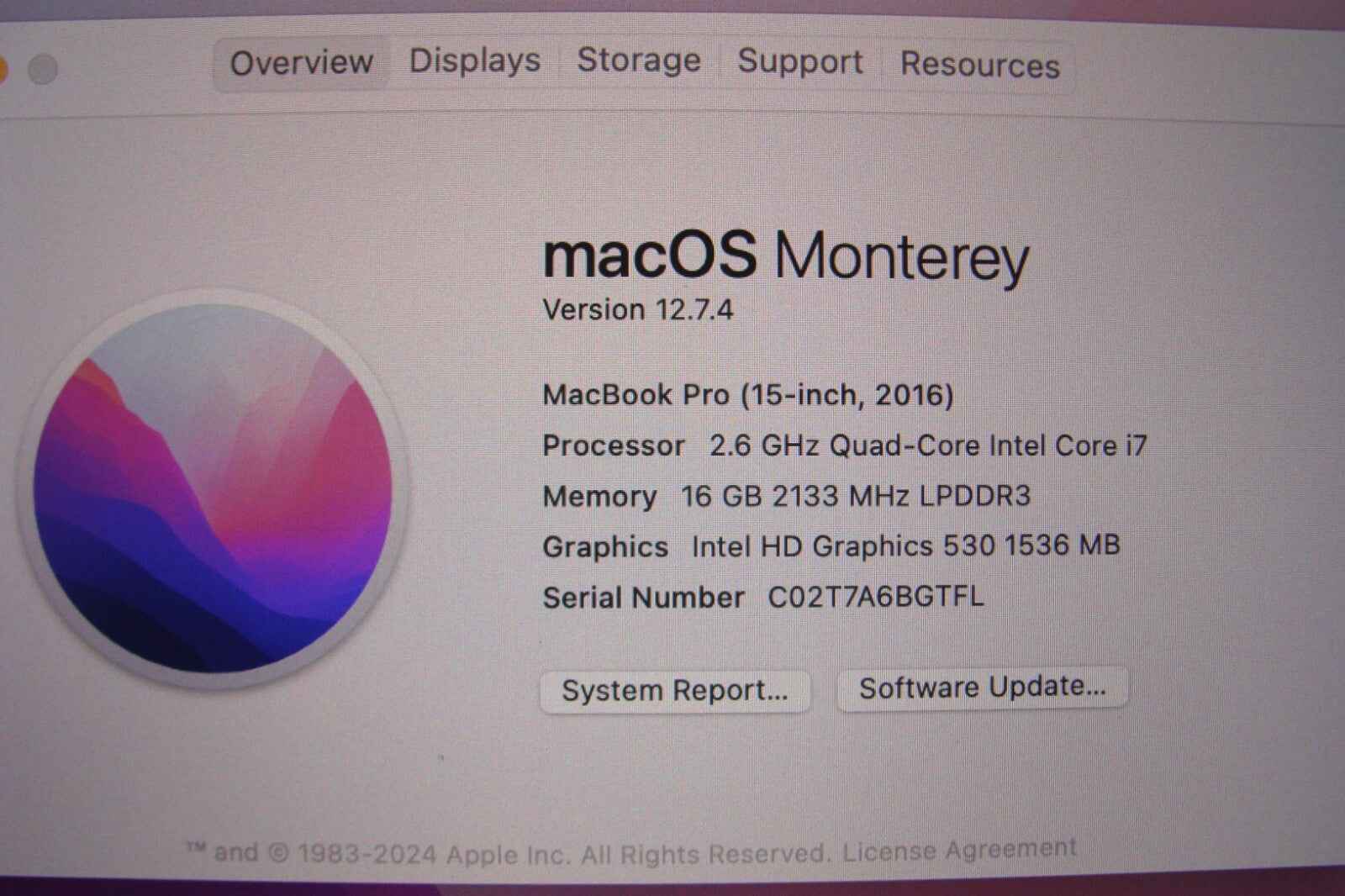 Apple MacBook Pro 15