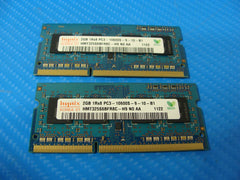 MacBook Pro A1278 Hynix 4GB 2x2GB Memory RAM PC3-10600S-9-10-B1 HMT325S6BFR8C-H9 - Tested Computer Laptop Parts