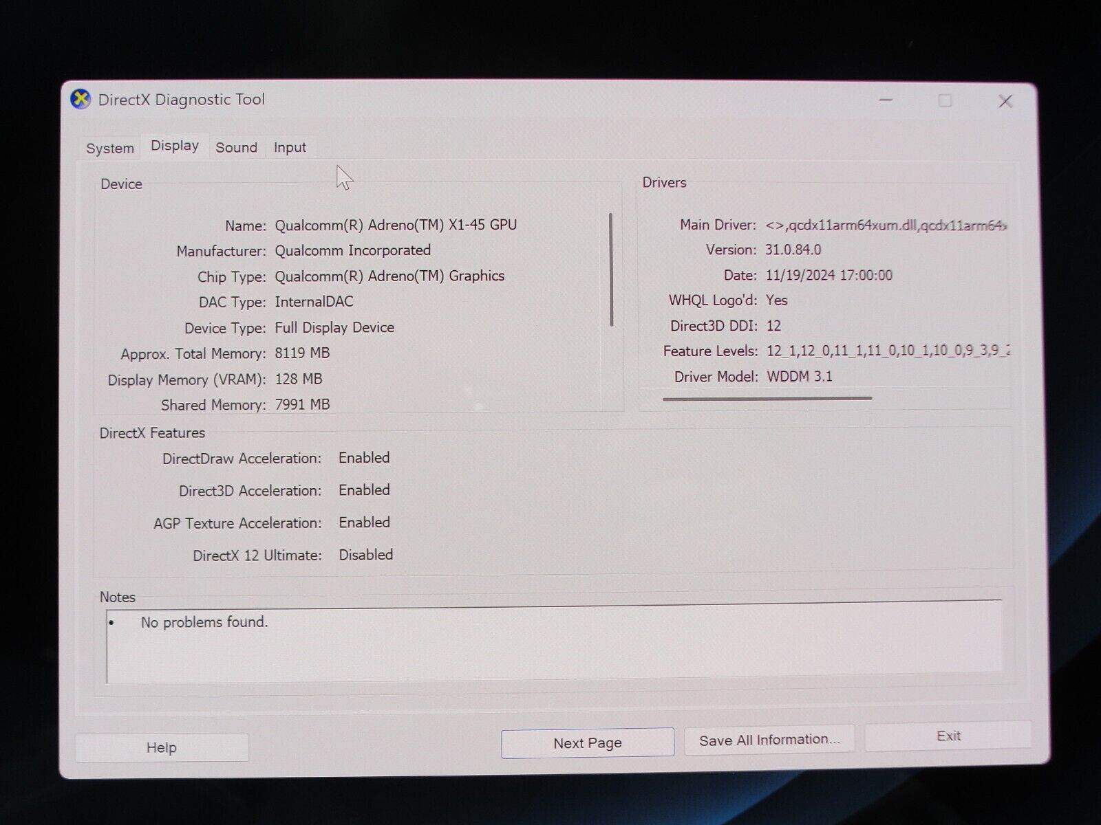 Asus VivoBook S 15 S5507QA 15.6”WQXGA+ Snapdragon X Plus X1P42100 3.2GH 16GB - Tested Computer Laptop Parts