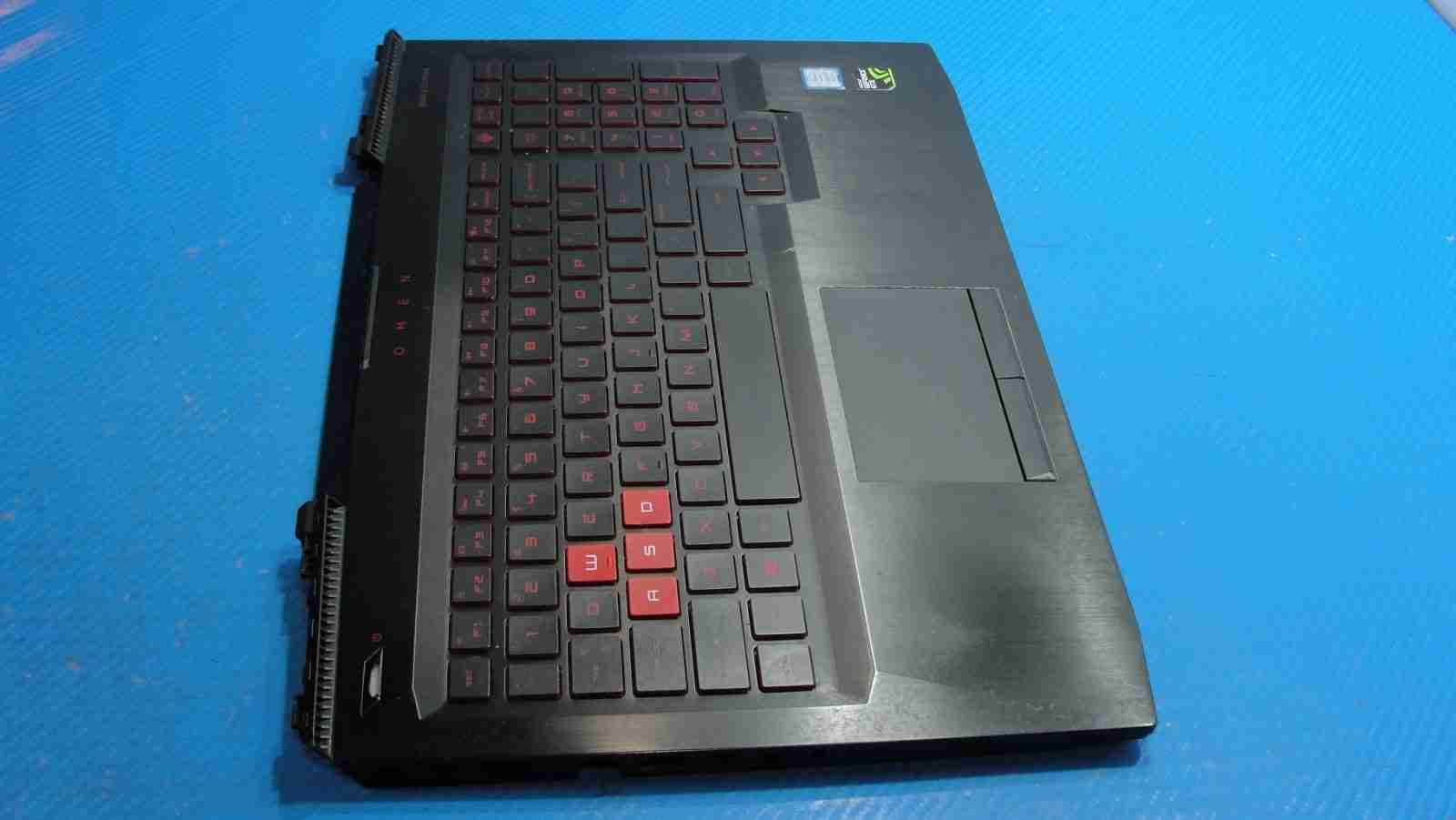HP Omen 15.6” 15-ce018dx Palmrest w/BL Keyboard TouchPad & Speakers 3YG3AKA00H0 - Tested Computer Laptop Parts