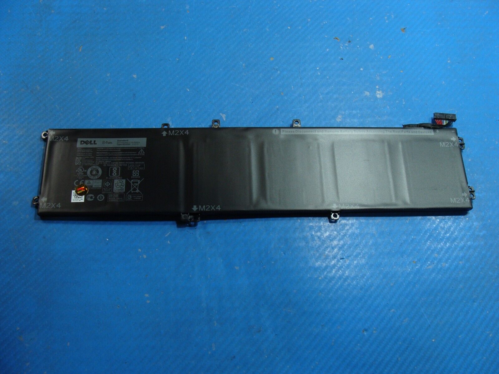 Dell XPS 15.6” 15 9550 Genuine Battery 11.4V 84Wh 7260mAh 4GVGH 1P6KD Excellent