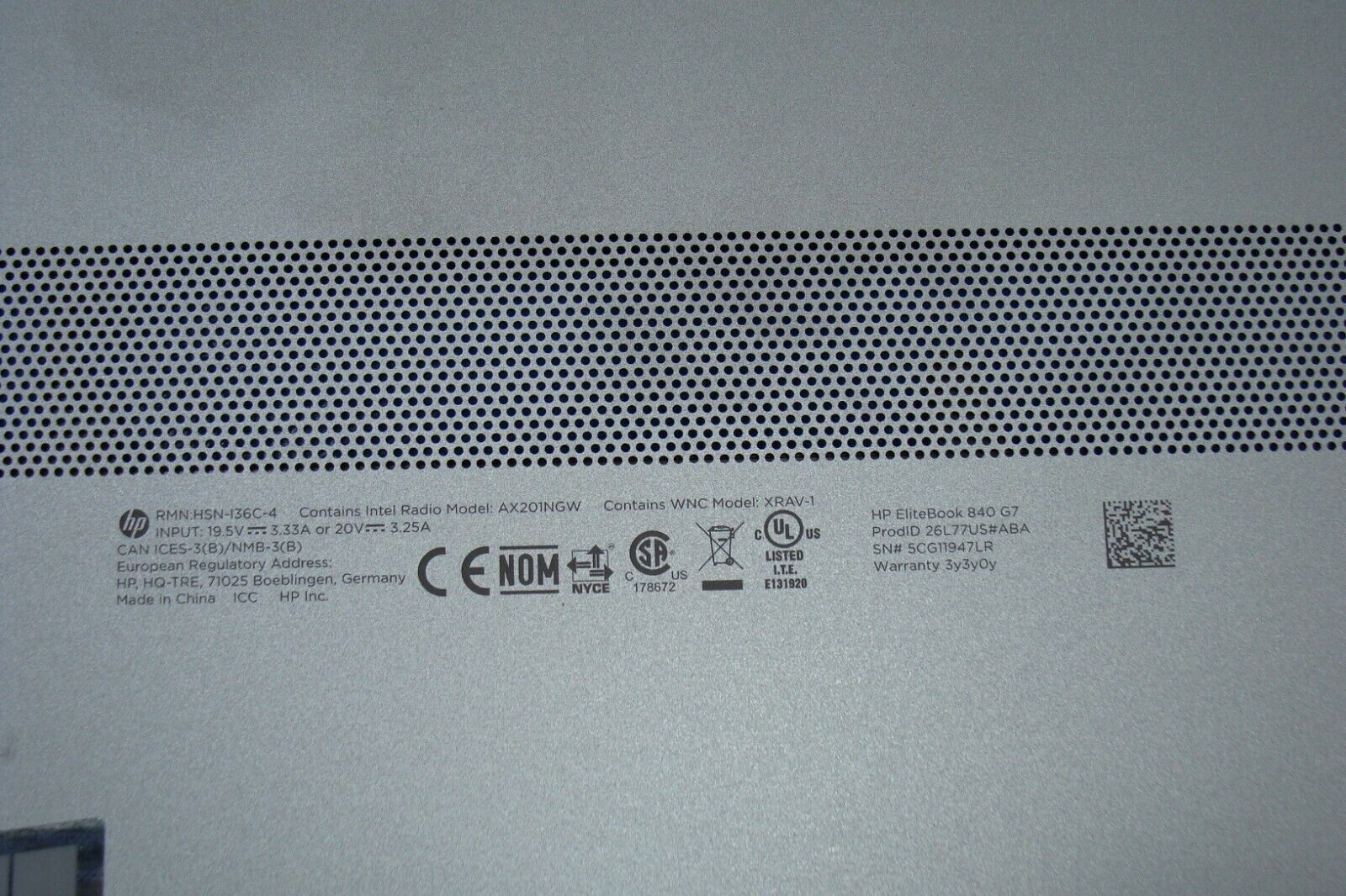 HP Elitebook 840 G7 14