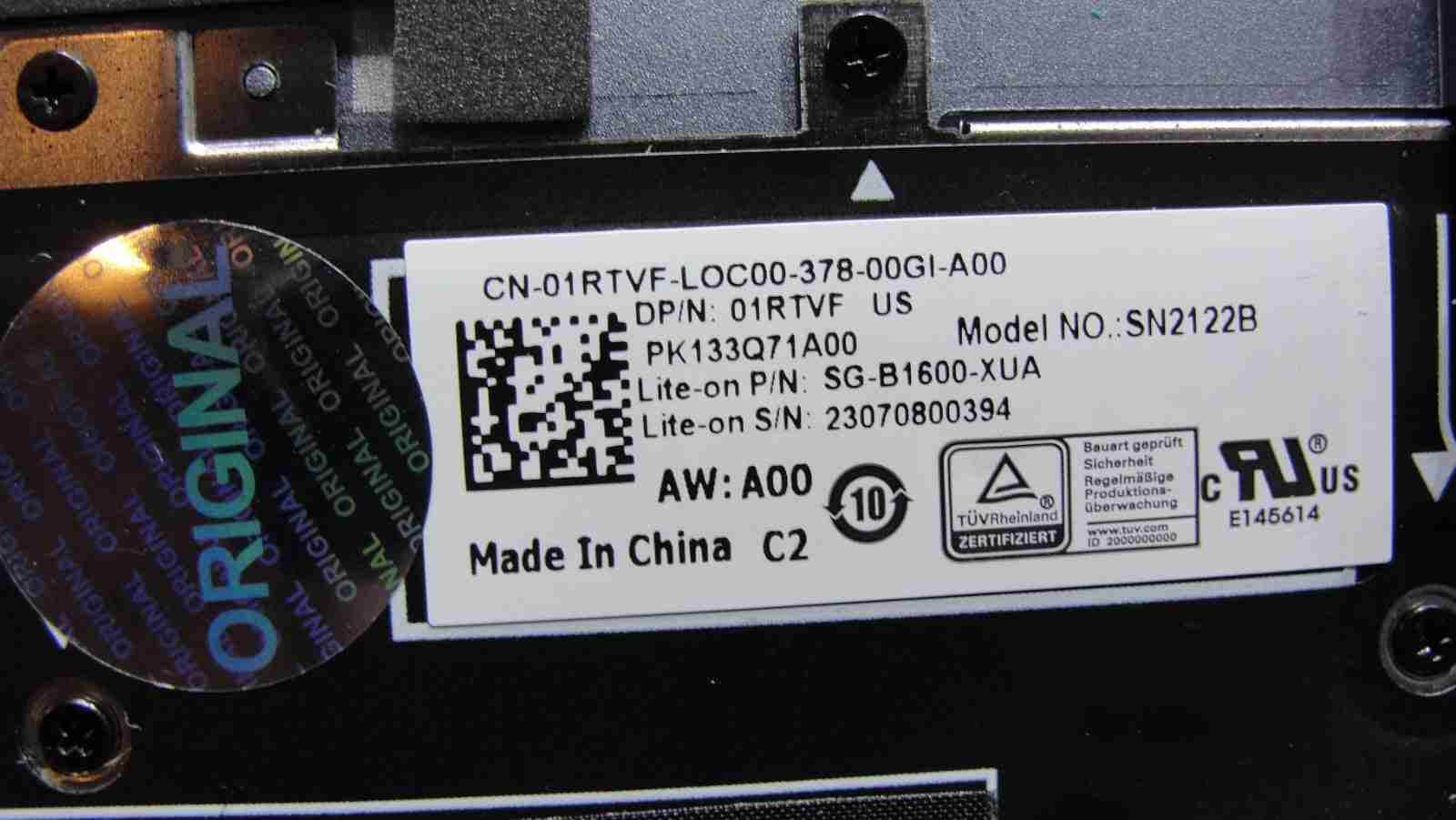 Dell XPS 13.4” 13 9315 Palmrest w/BL Keyboard TouchPad & Speakers TKH4F Grade A - Tested Computer Laptop Parts