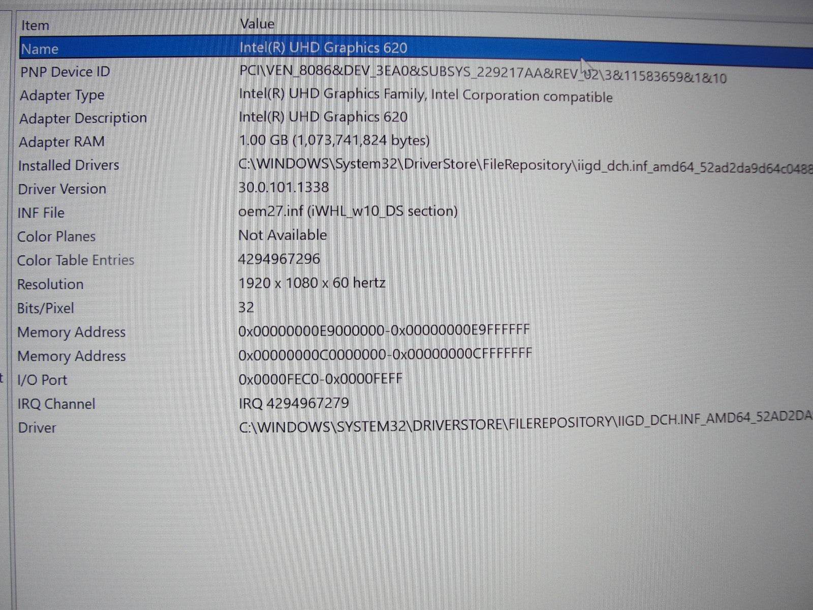 Lenovo ThinkPad X1 Carbon Gen 7 14”FHD Core i7-8565U 1.8GHz 8GB SSD Reset 256GB - Tested Computer Laptop Parts