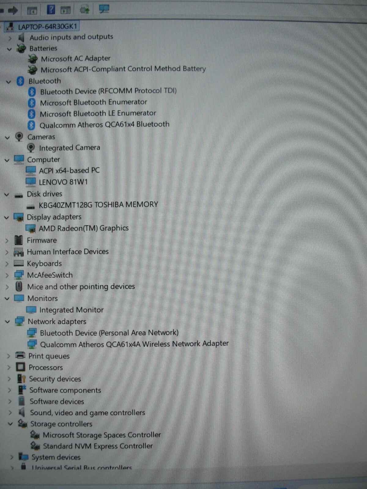Lenovo IdeaPad 3 15ADA05 15.6” FHD AMD Ryzen 3 3250U 2.6GHz 8GB 128GB SSD - Tested Computer Laptop Parts