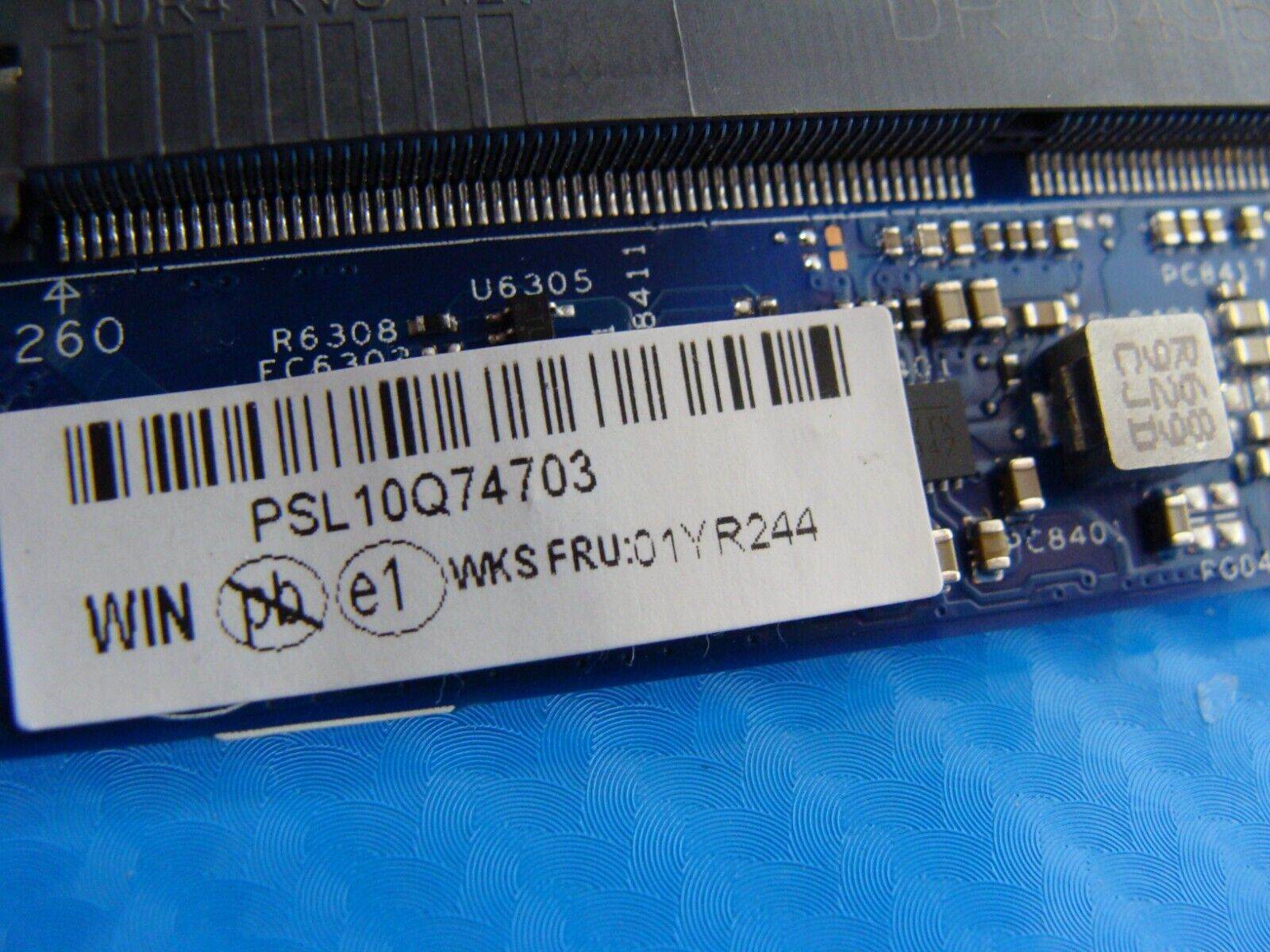 Lenovo ThinkPad T580 15 i7-8550U 1.8 Motherboard 448.0CW06.0011 17812-1 LOOSE DC - Tested Computer Laptop Parts