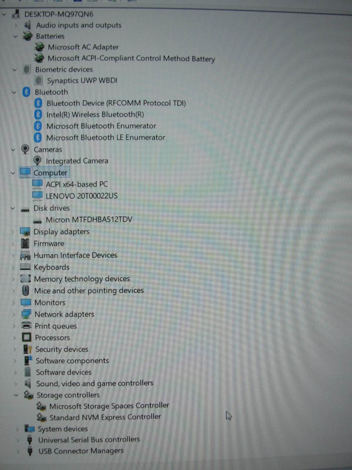 Great Lenovo ThinkPad T14s Gen 1 Intel Core i5-10210U 1.6GHz RAM 8GB SSD 512GB - Tested Computer Laptop Parts