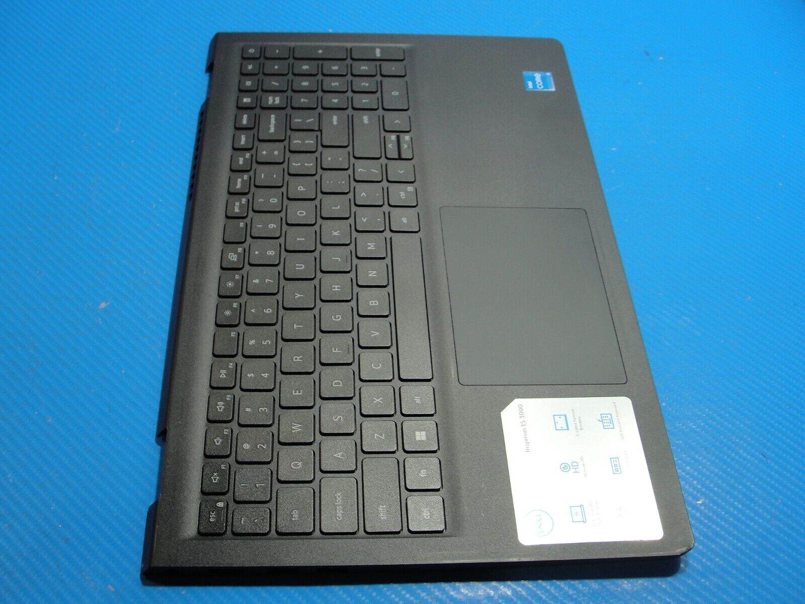 Dell Inspiron 15.6” 15 3511 OEM Palmrest w/Keyboard TouchPad & Speakers 54WVM - Tested Computer Laptop Parts
