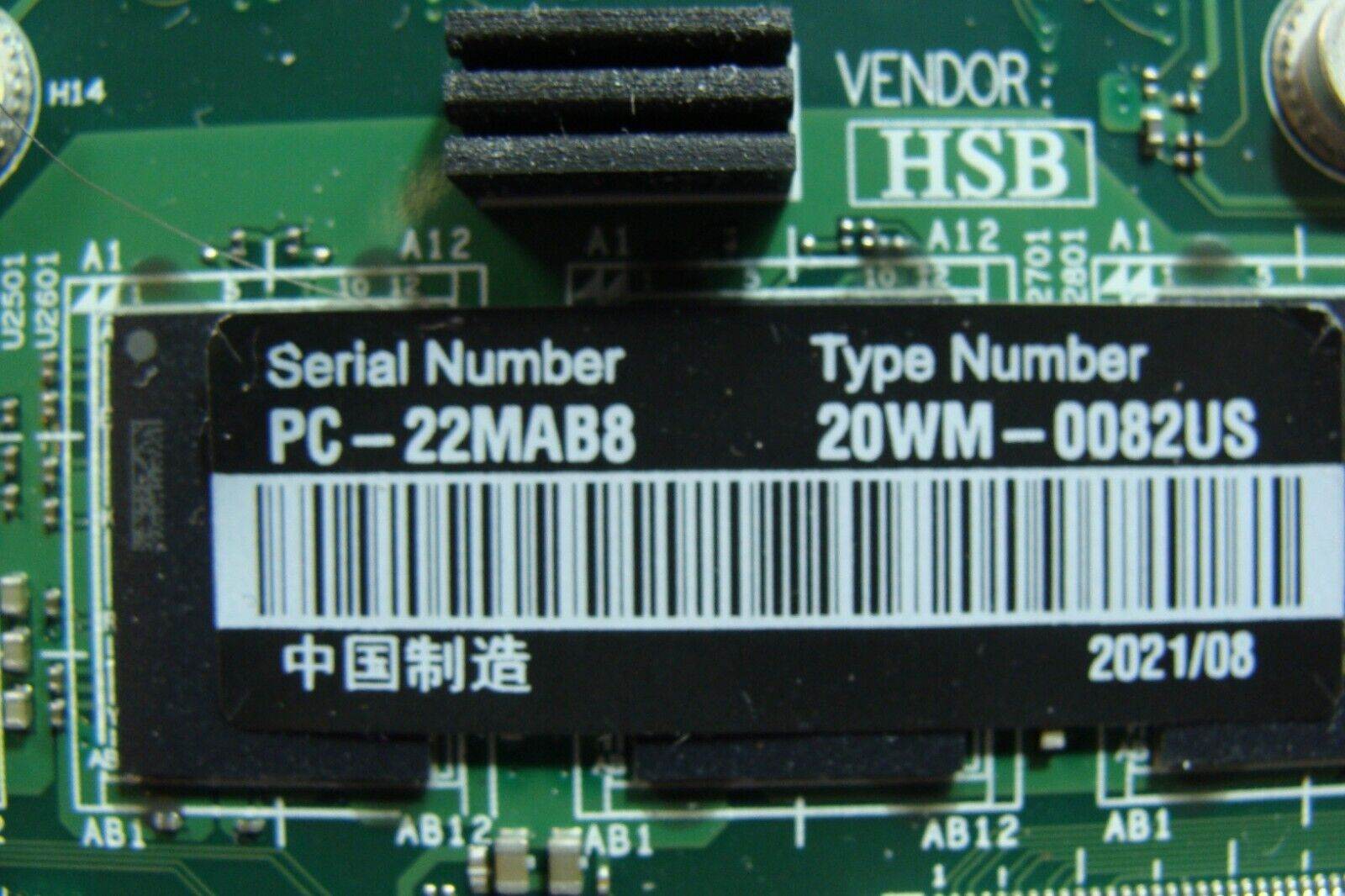 Lenovo ThinkPad 14” T14s Gen 2i OEM i5-1145G7 1.6GHz 16GB Motherboard 5B21D93214 - Tested Computer Laptop Parts