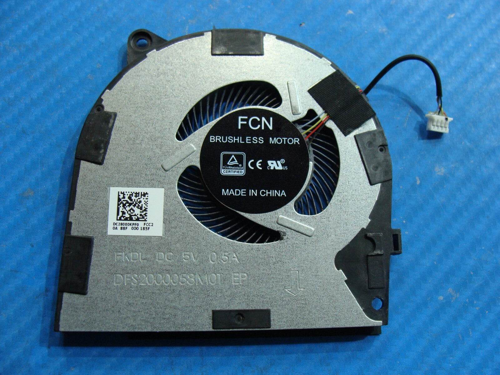 Lenovo Yoga 15.6” 730-15IKB Genuine Laptop CPU Cooling Fan DC28000KPF0 - Tested Computer Laptop Parts