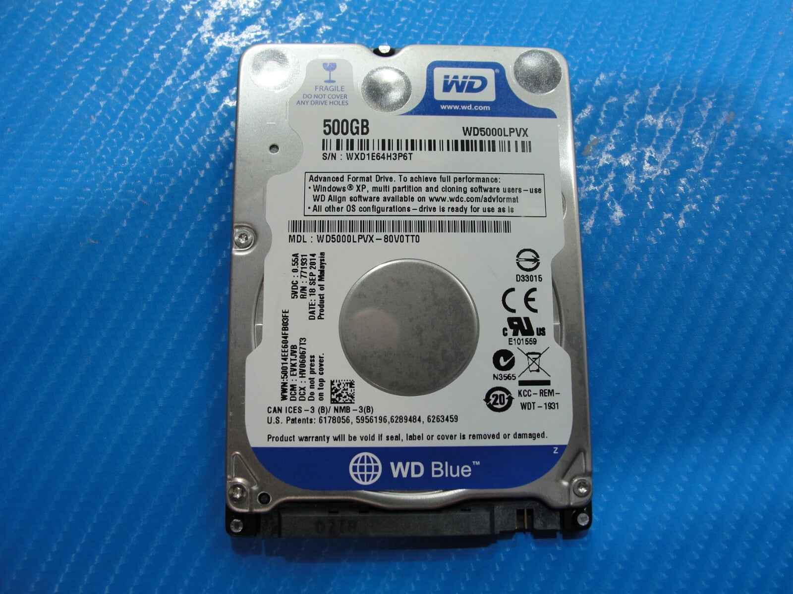 Asus R554LA-RH51T WD 500GB SATA 2.5
