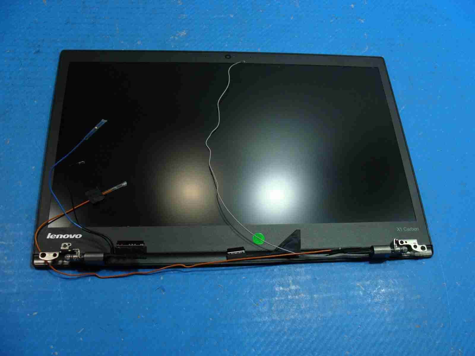 Lenovo ThinkPad 14” X1 Carbon 3rd Gen Matte FHD LCD Screen Complete Assembly - Tested Computer Laptop Parts