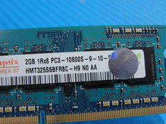 MacBook Pro A1278 SO-DIMM Hynix 2GB Memory PC3-10600S-9-10-B1 HMT325S6BFR8C-H9 - Tested Computer Laptop Parts