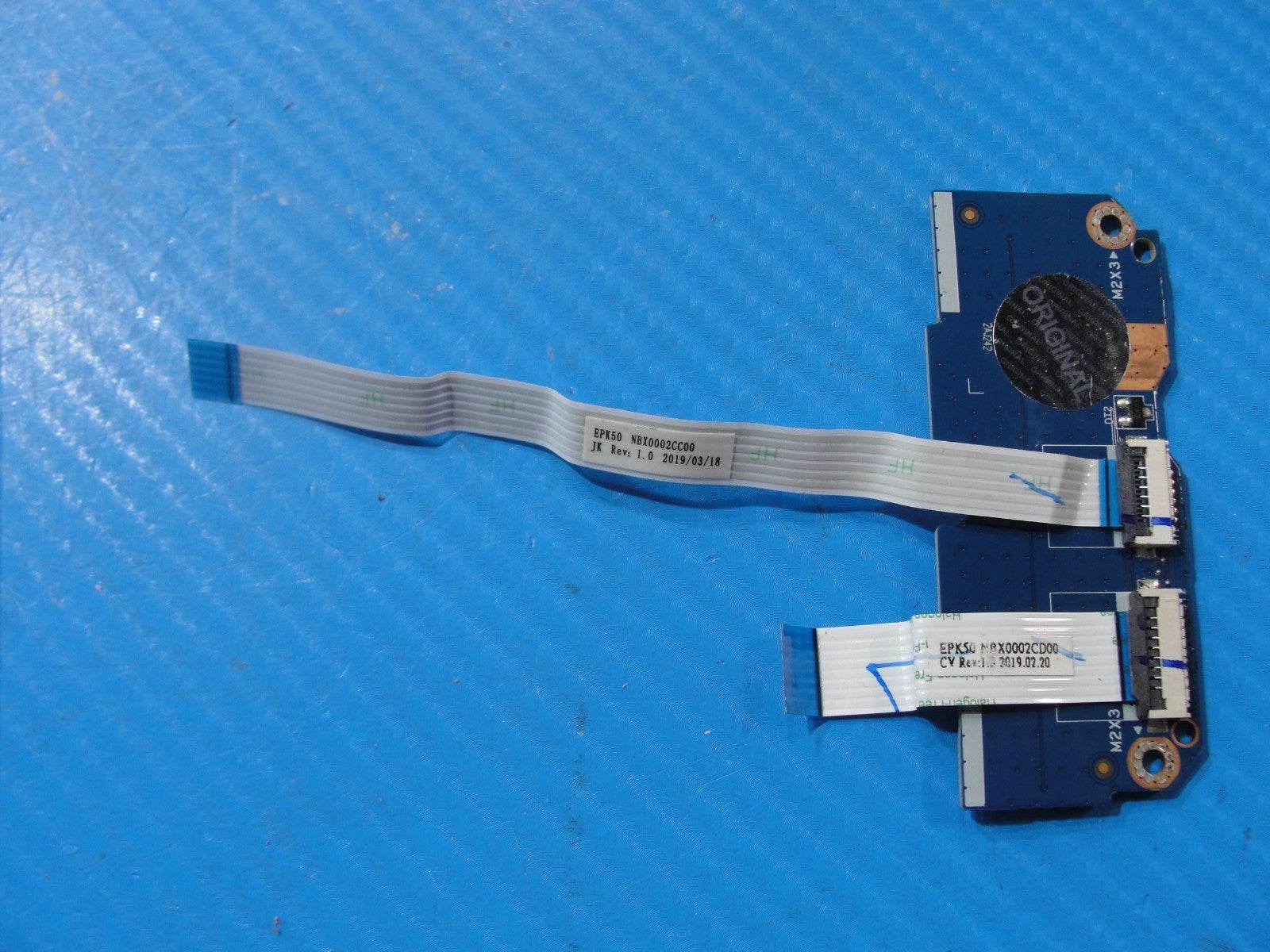 HP 15.6” 15g-dr0006tx TouchPad Mouse Buttons Board w/Cables LS-G073P - Tested Computer Laptop Parts