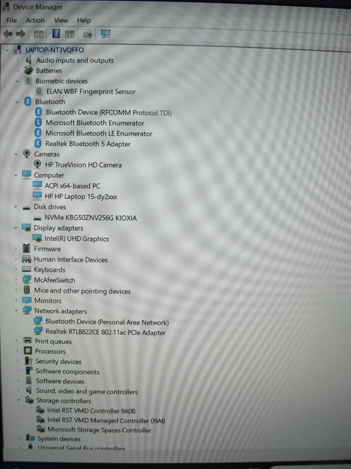 HP 15-DY2035TG 15.6”FHD Intel Core i3-1125G4 2GHz 8GB 256GB SSD + Charger - Tested Computer Laptop Parts