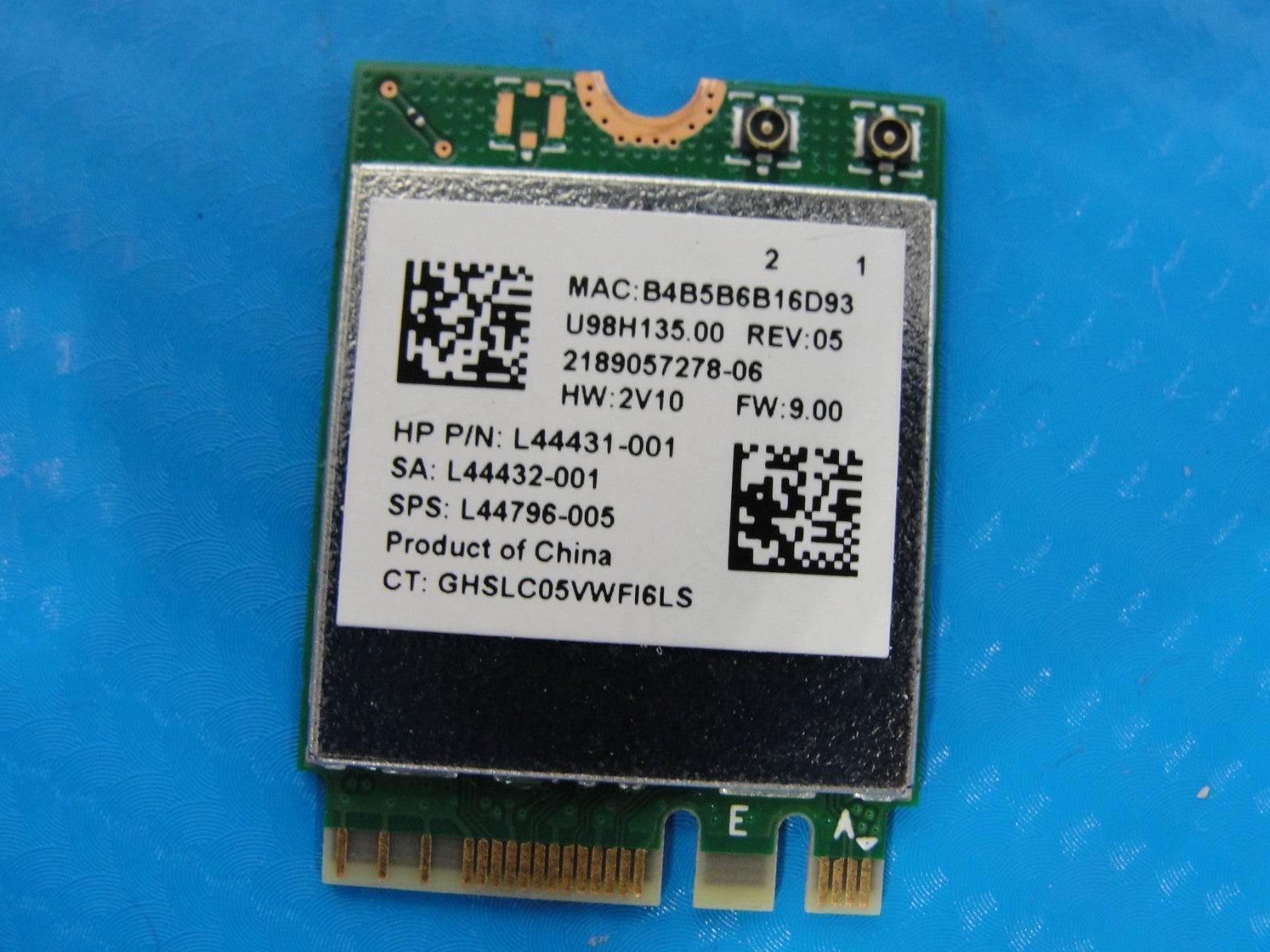 HP Pavilion TE01 802.11ac WIFI Wireless Adapter Card L44796-005 L44431-001 +Ant - Tested Computer Laptop Parts