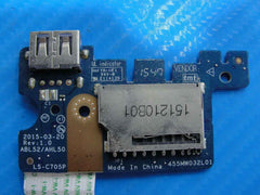 HP 15-af131dx 15.6" Genuine USB Port Card Reader Board w/Cable LS-C705P