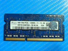 Dell 15 5558 SK Hynix 4GB 1Rx8 Memory RAM PC3L-12800S HMT451S6BFR8A-PB - Tested Computer Laptop Parts