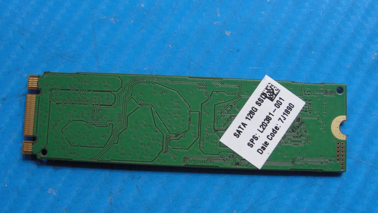 HP 15-da0014dx Samsung 128GB SATA M.2 SSD Solid State Drive MZNLN128HAHQ-000H1 - Tested Computer Laptop Parts