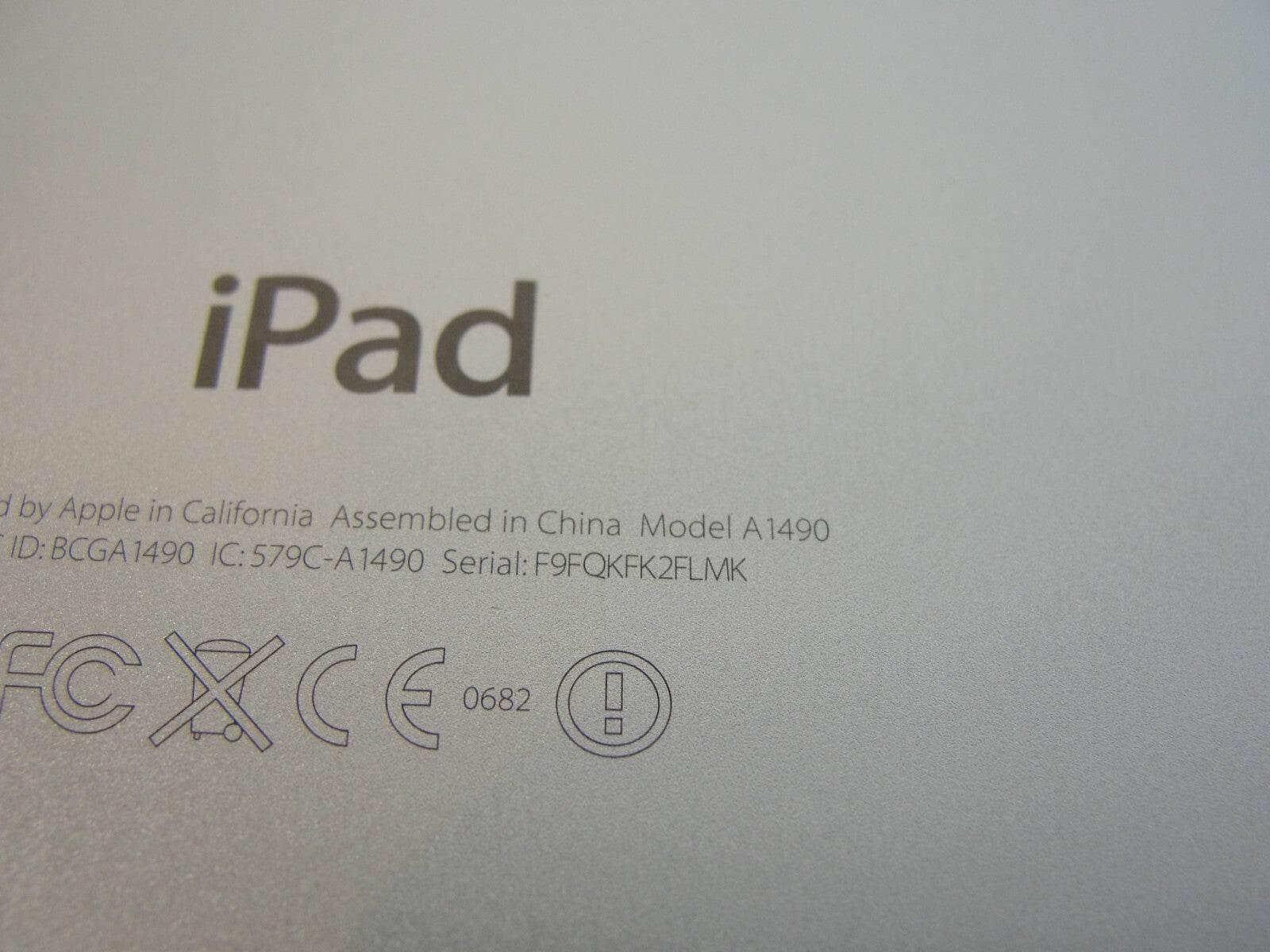 Apple iPad Mini 2 A1490 16GB SILVER Wi-Fi + Cellular Unlocked MF075LL/A - Tested Computer Laptop Parts