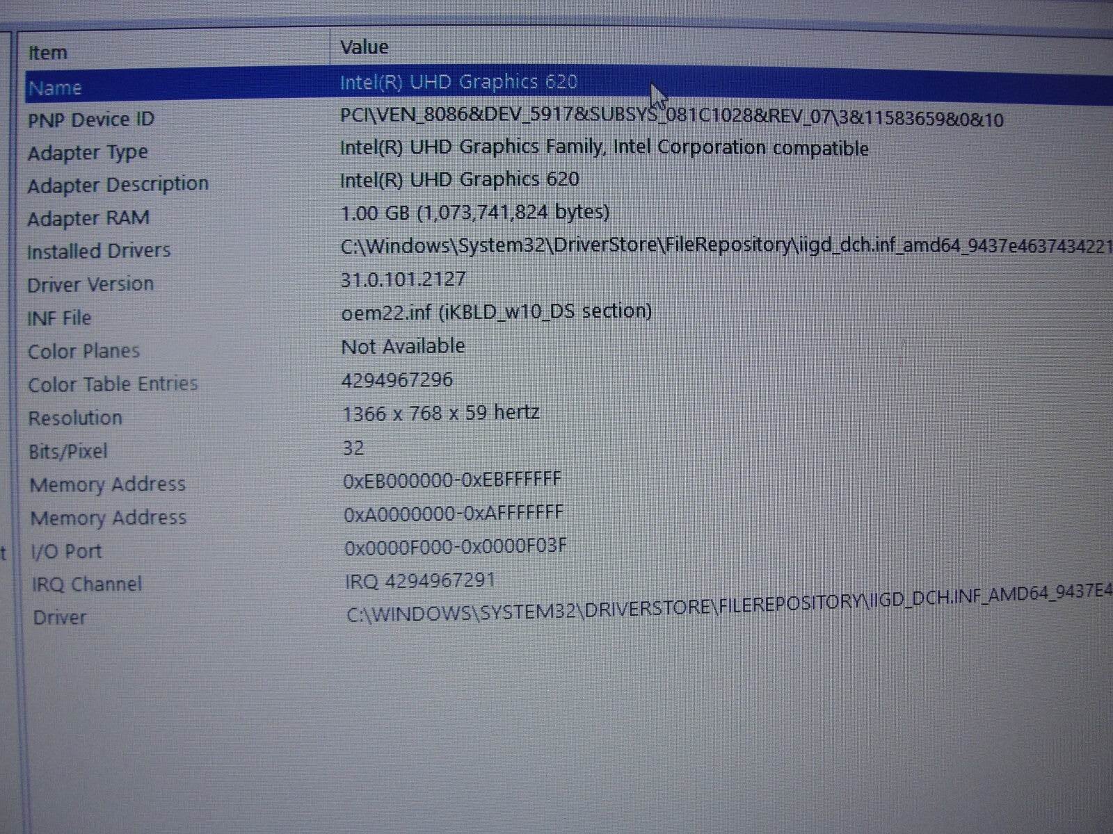 Dell Latitude 7490 14” HD Intel Core i5-8350U 1.7GHz 16GB 256GB SSD - Tested Computer Laptop Parts