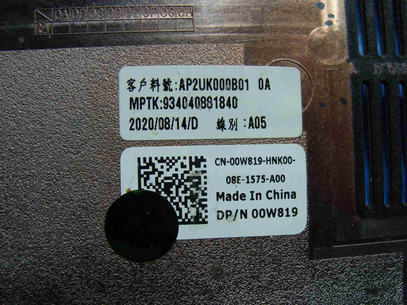 Dell Latitude 14” 5410 Genuine Laptop Bottom Case Base Cover 0W819 AP2UK000B01 - Tested Computer Laptop Parts