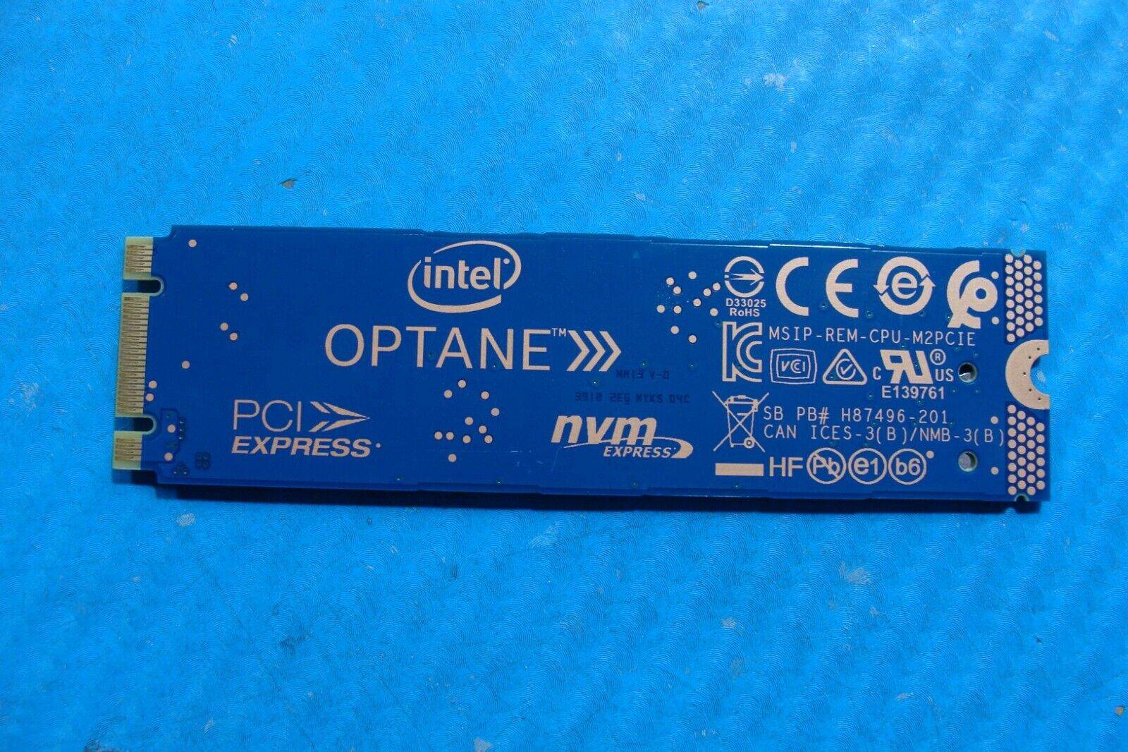 HP 17t-ce100 Intel Optane 16GB NVMe M.2 SSD Solid State Drive MEMPEK1J016GAH - Tested Computer Laptop Parts