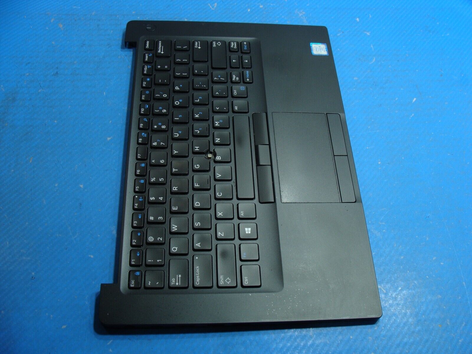 Dell Latitude 14” 7490 OEM Palmrest w/TouchPad BL Keyboard JK36G AM265000300