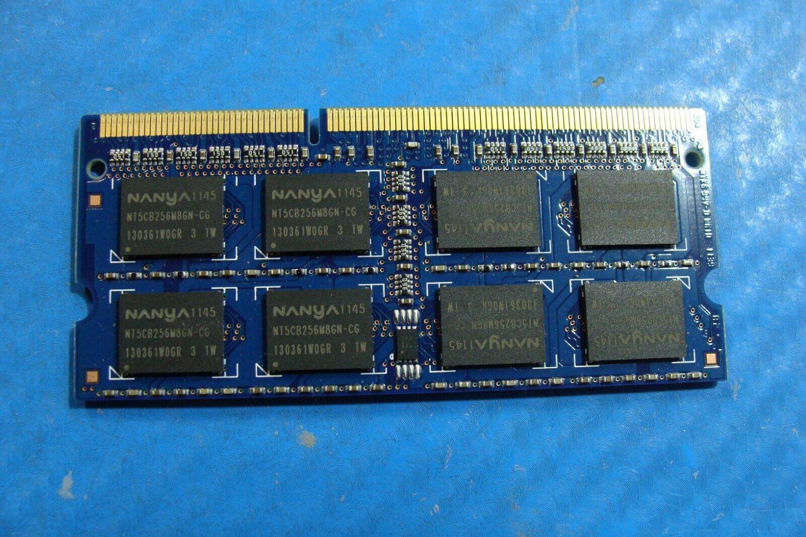 Dell 14R N4110 Nanya 4GB SO-DIMM PC3-10600S Memory RAM NT4GC64B8HG0NS-CG - Tested Computer Laptop Parts