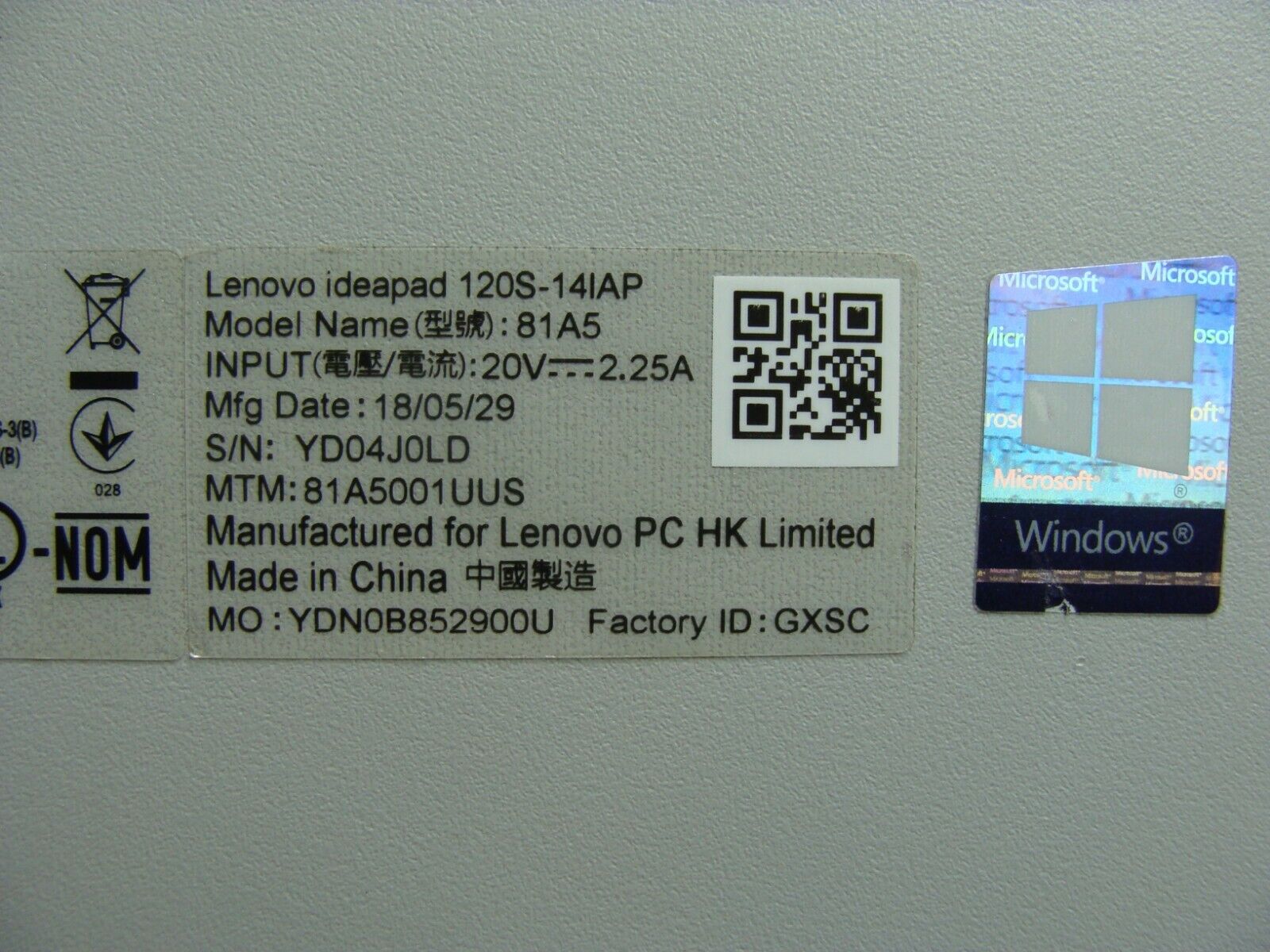Lenovo IdeaPad 120S-14IAP 14