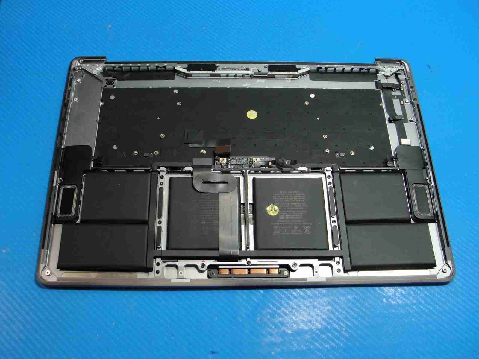 MacBook Pro 15 A1707 Mid 2017 MPTR2LL Top Case Palmrest w/Battery Gray 661-07954 - Tested Computer Laptop Parts