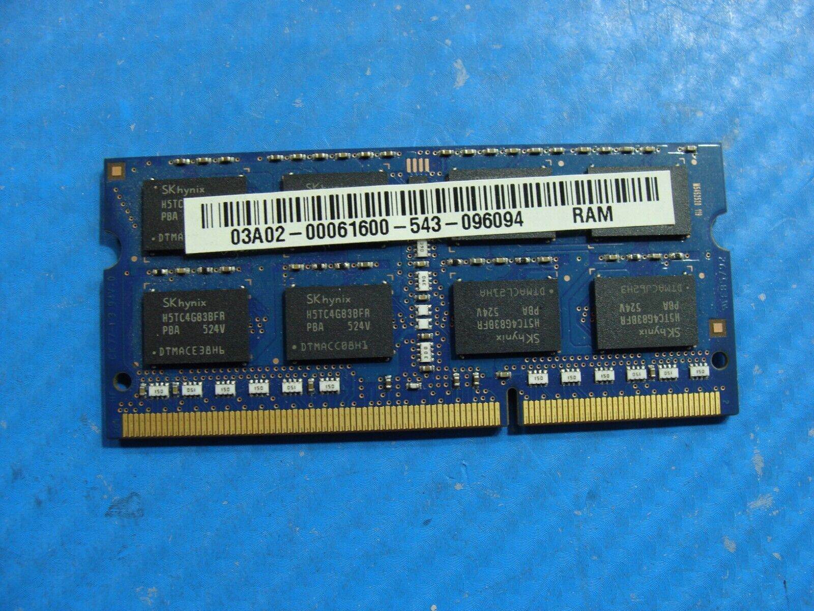 Asus G551JW SK Hynix 8GB 2Rx8 PC3L-12800S Memory RAM SO-DIMM HMT41GS6BFR8A-PB - Tested Computer Laptop Parts