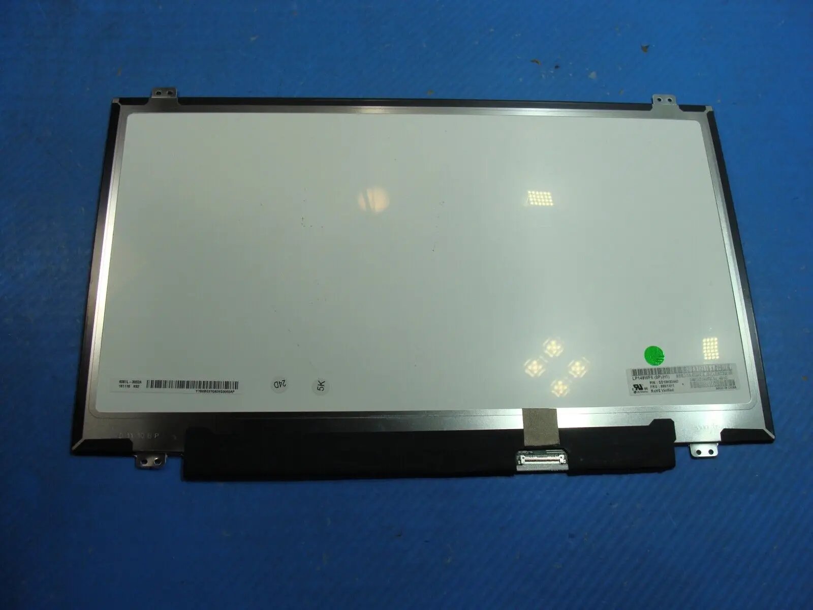 Lenovo ThinkPad X1 Carbon 4th Gen Matte FHD LG Display LCD Screen LP140WF6 SP H1