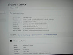 HP 14-dq2053cl 14” FHD Intel Core i3-1125G4 2.6GHz 8GB 256GB SSD+Charger - Tested Computer Laptop Parts